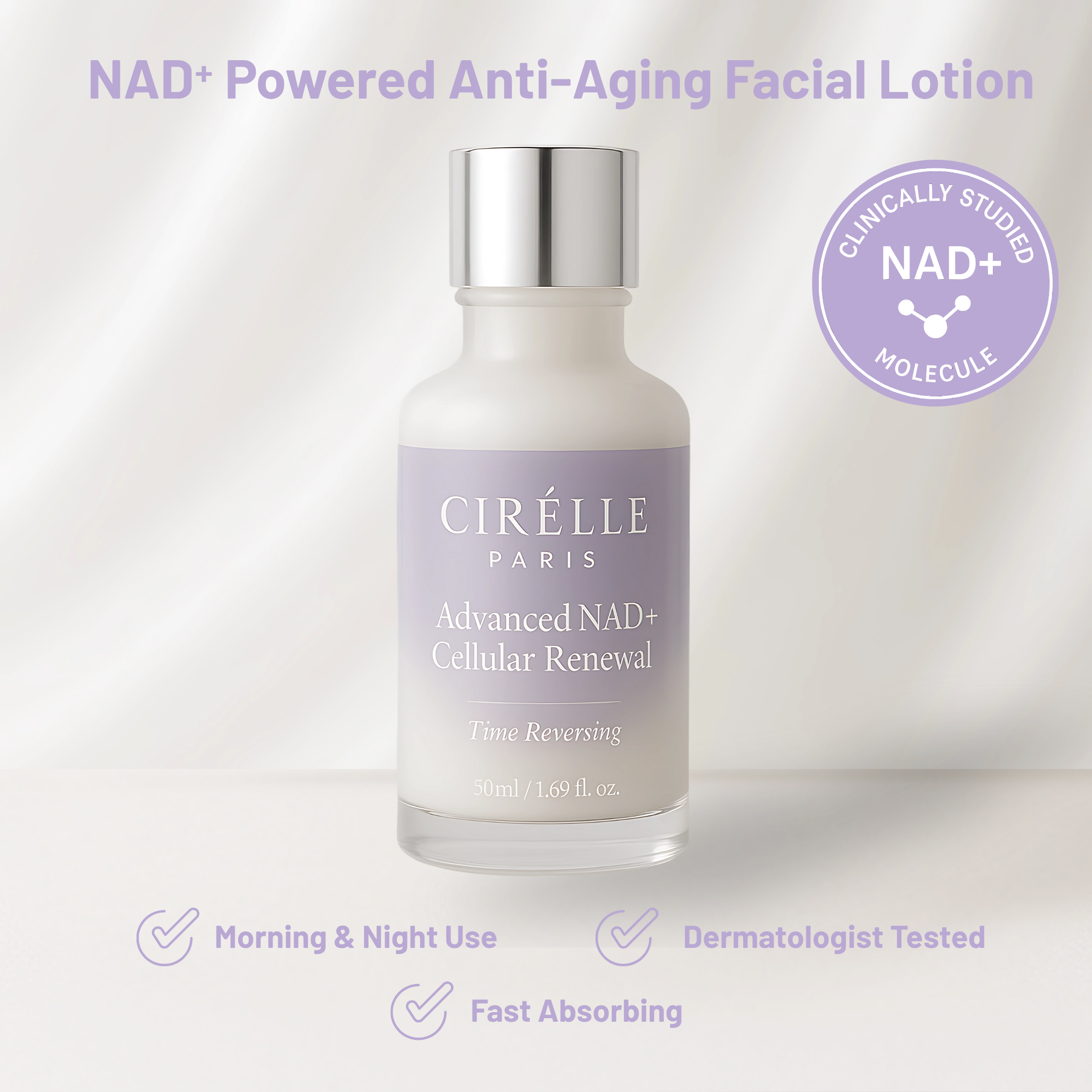 Advanced NAD+ Lotion